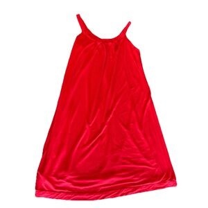 Ekouaer Women's Red Casual Dress M